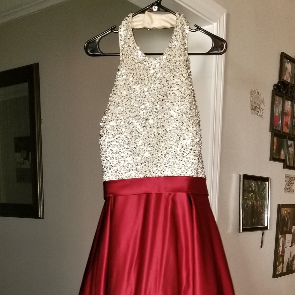 Plus size formal gown